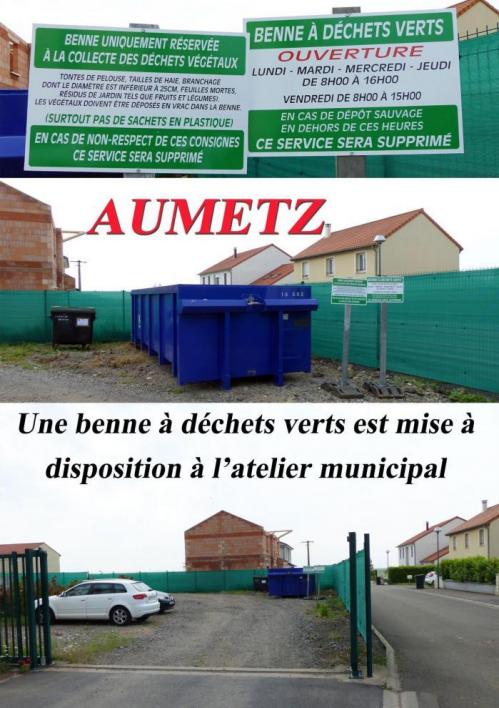 Benne dechets verts