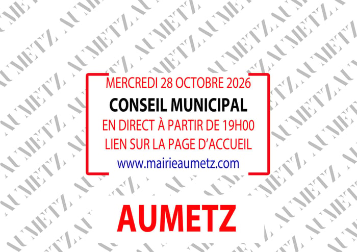 Conseil municipal du 28-10-2026
