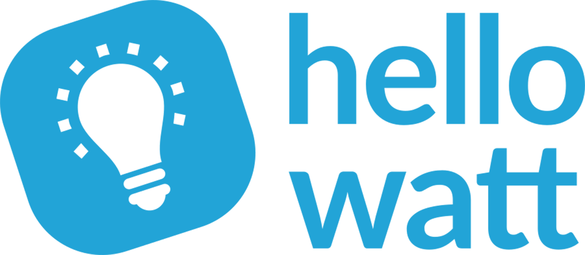 Logo de la startup hello watt 1