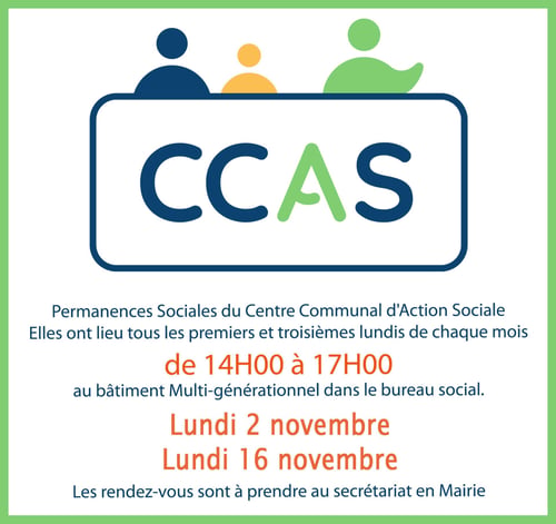 Permanence ccas novembre